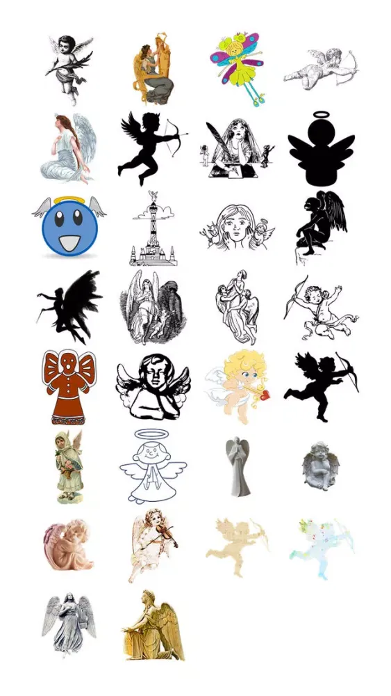 تصاویر Angel Two Sticker Pack