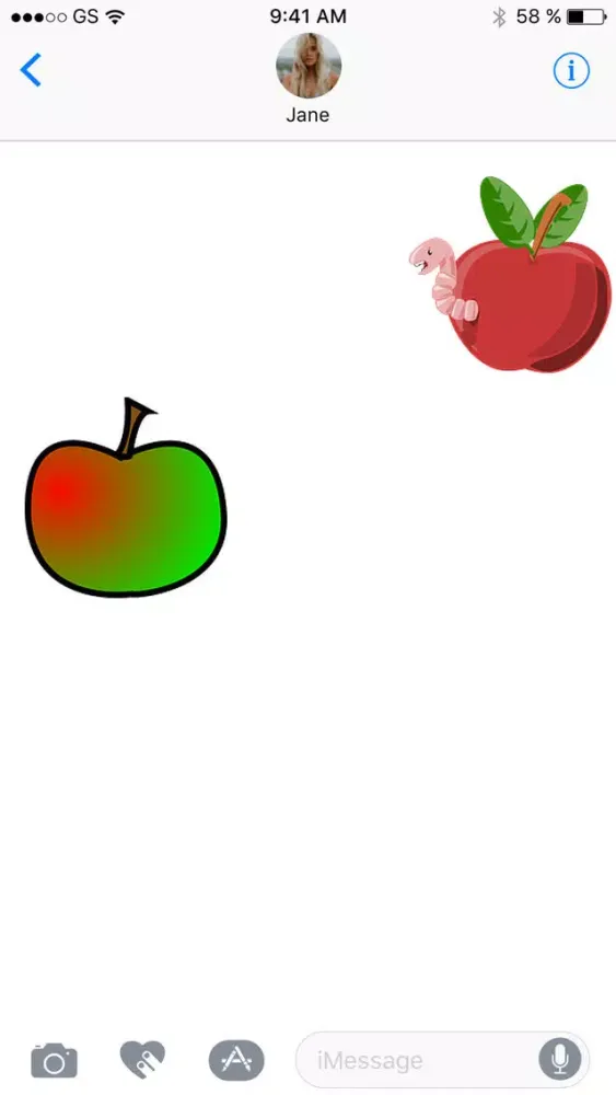 Apples Two Sticker Pack!應用截圖