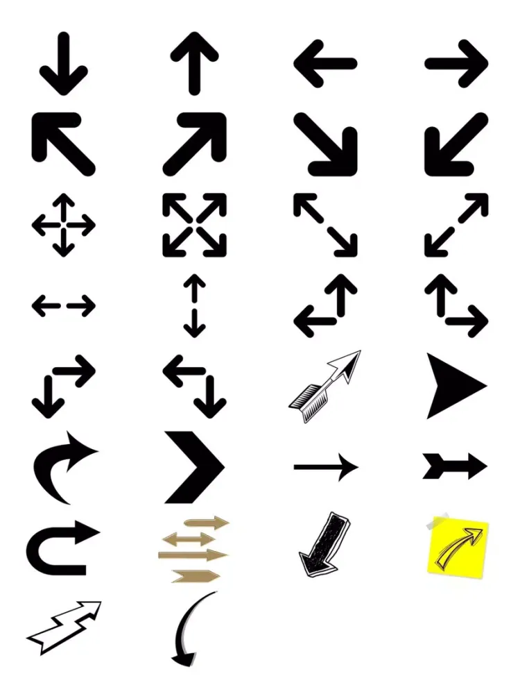 ภาพหน้าจอของ Arrow Sticker Pack! iPad 