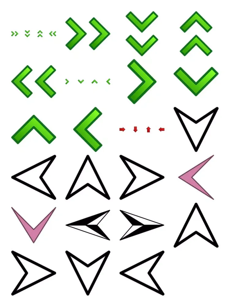 Arrows Nine Sticker Pack iPad  Screenshots