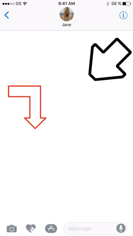 Capturas de tela do Arrows Three Sticker Pack