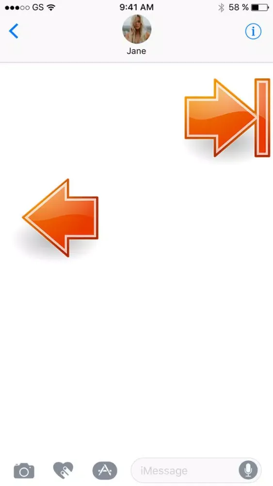 Screenshot di Arrows Two Sticker Pack