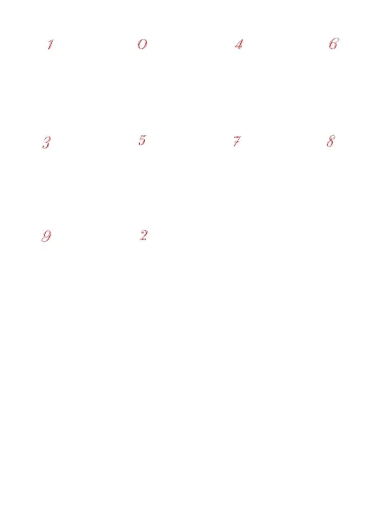 Basic Numbers Two Sticker Pack iPad  Screenshots