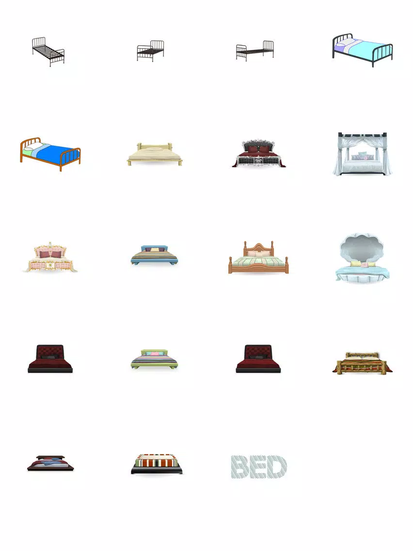 Bed Sticker Pack! iPad  سکرین شاٹس