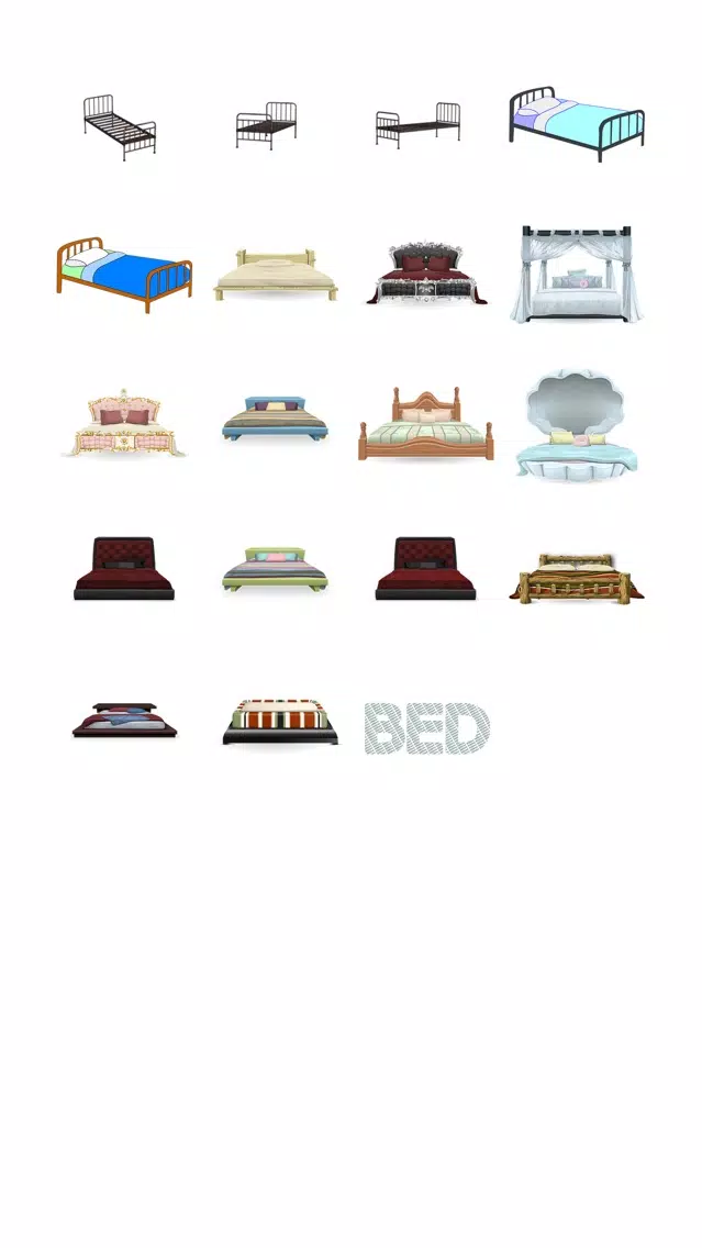 Bed Sticker Pack! سکرین شاٹس
