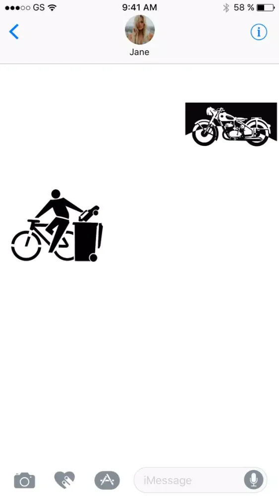 Bikes Eight Sticker Pack スクリーンショット