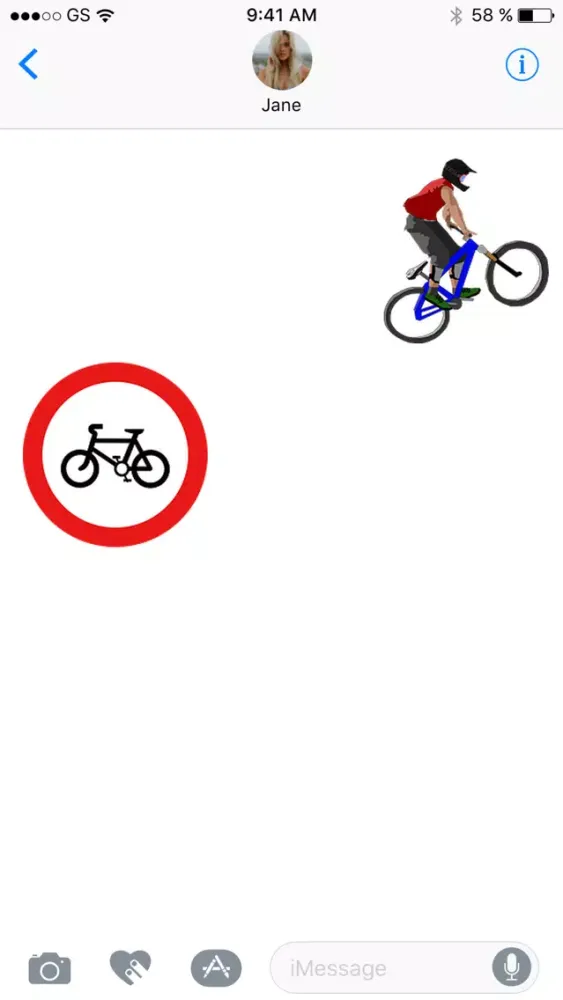 Bikes Eight Sticker Pack スクリーンショット