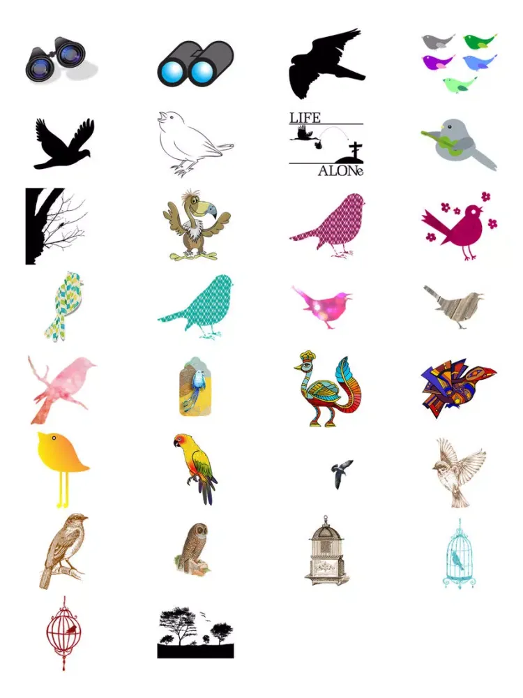 Bird Sticker Pack! iPad  Screenshots