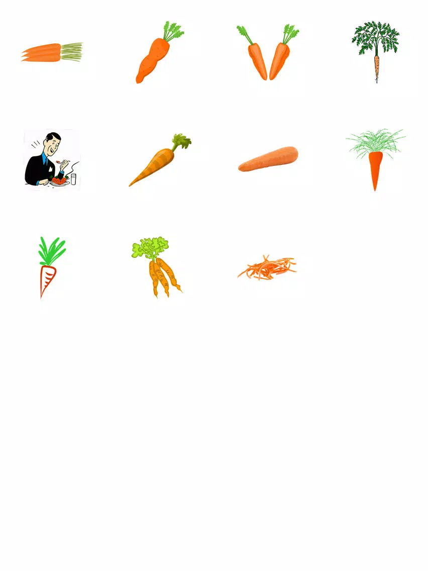 More Carrot Stickers iPad  Screenshots