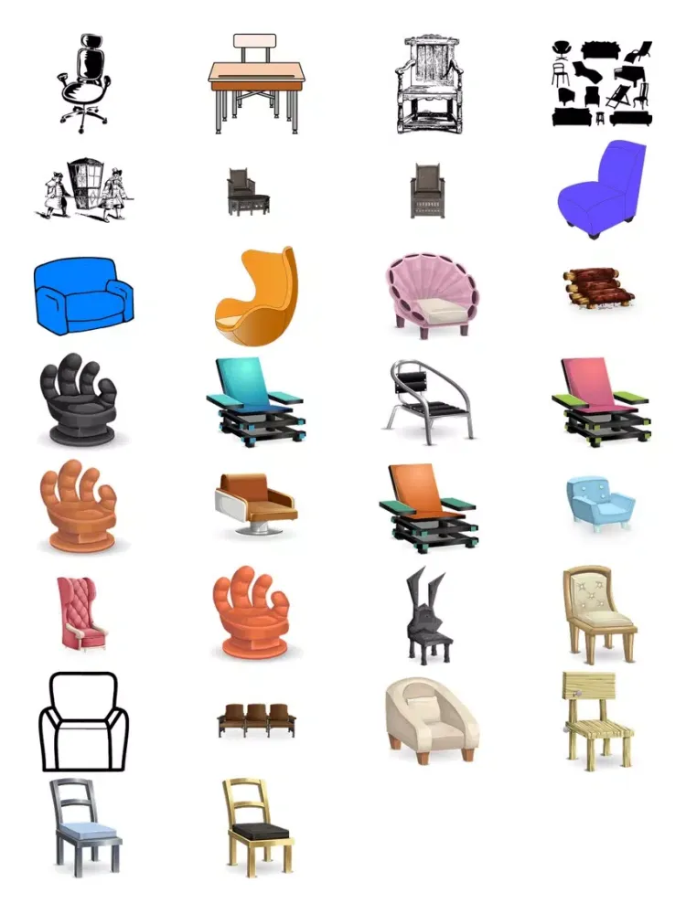Capturas de pantalla de Chair Sticker Pack iPad 