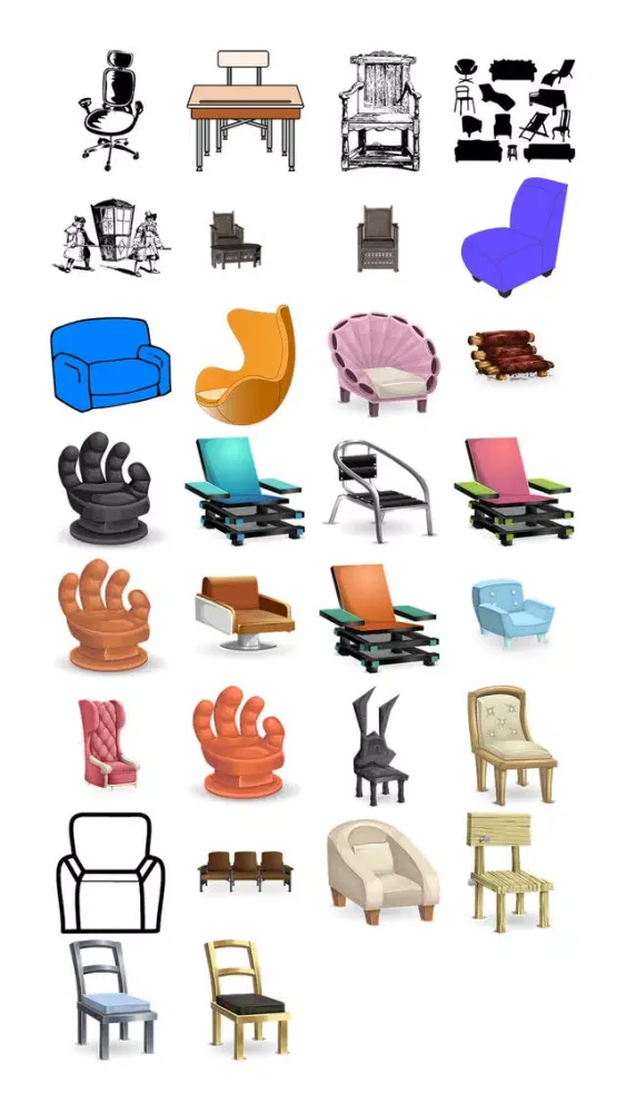 Capturas de pantalla de Chair Sticker Pack
