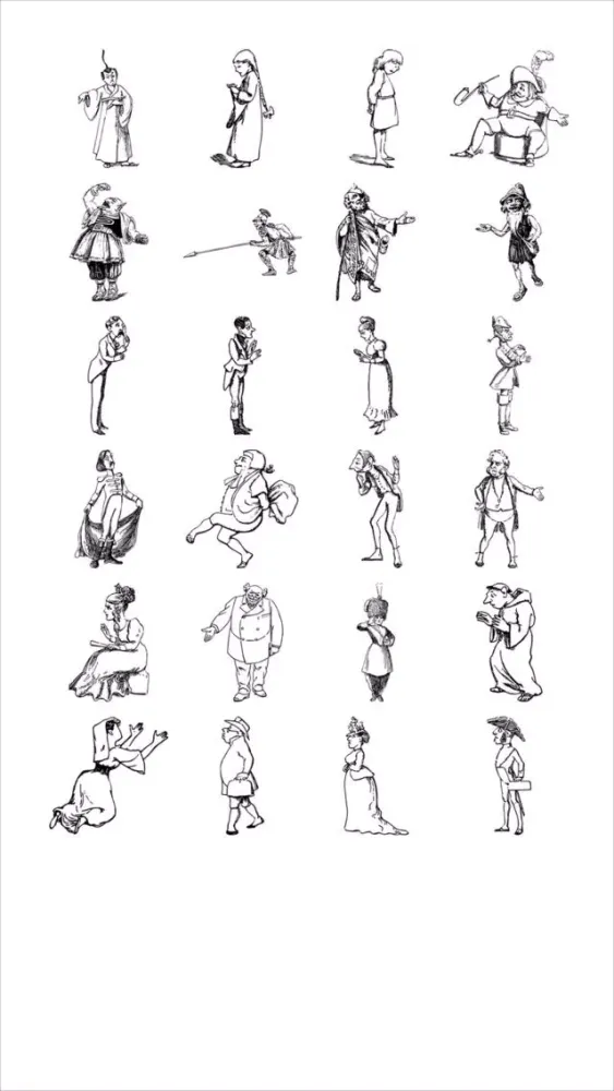 Tangkapan layar Character Sticker Pack (Three)