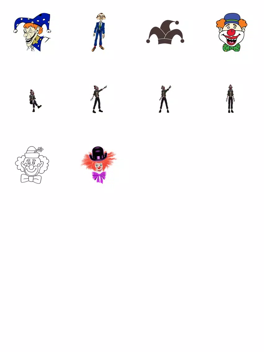 Clown Sticker Pack iPad  Screenshots