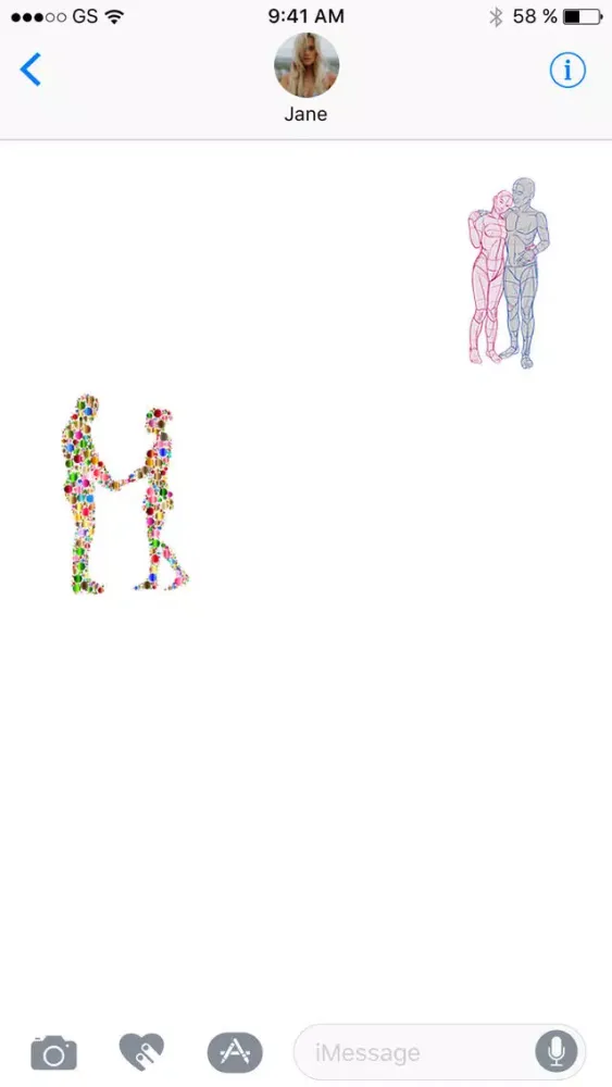 Скриншоты Couple Sticker Pack