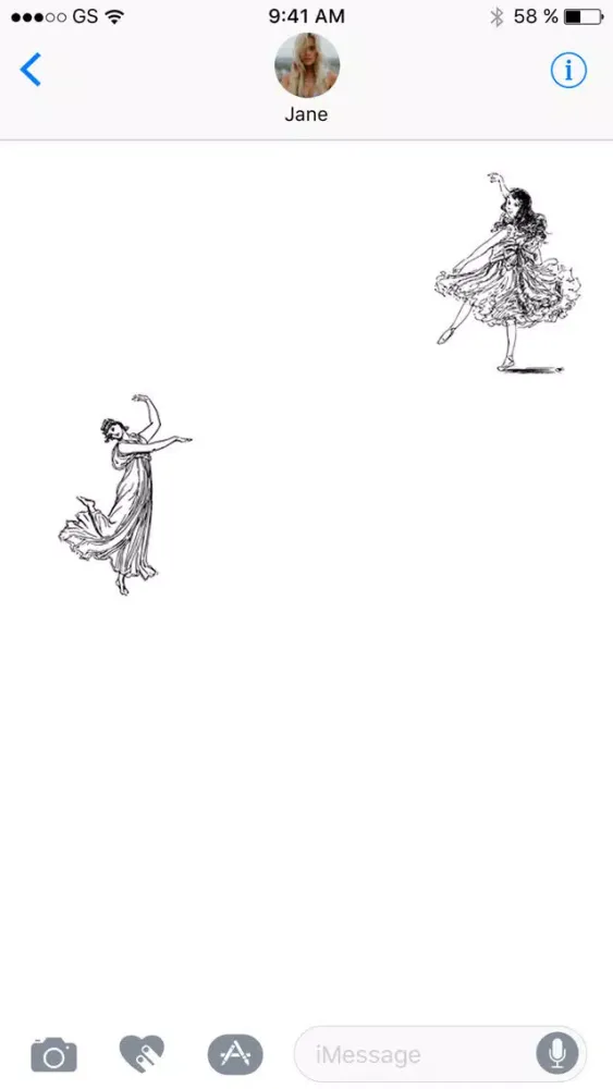 Screenshot di Dancing Sticker Pack!
