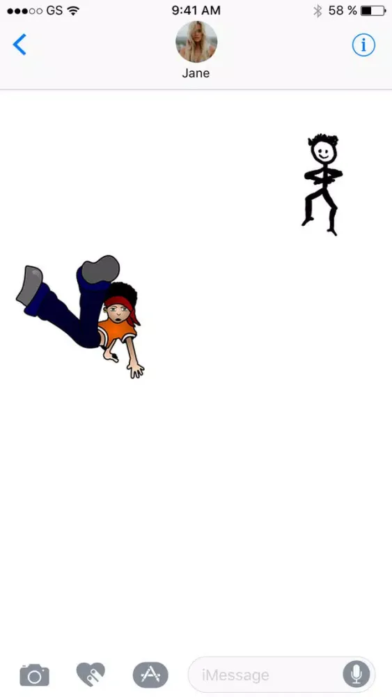Screenshot di Dancing Sticker Pack!