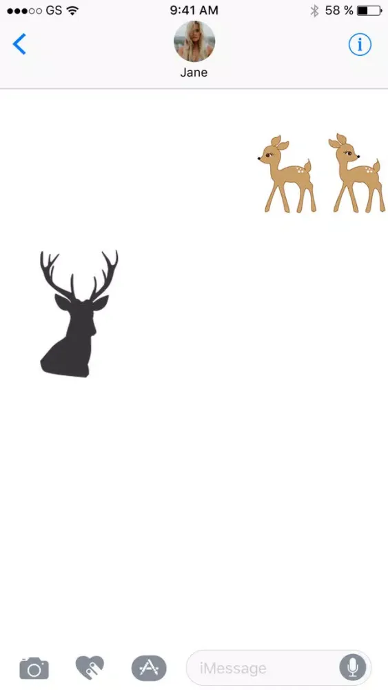 Deer Sticker Pack! スクリーンショット