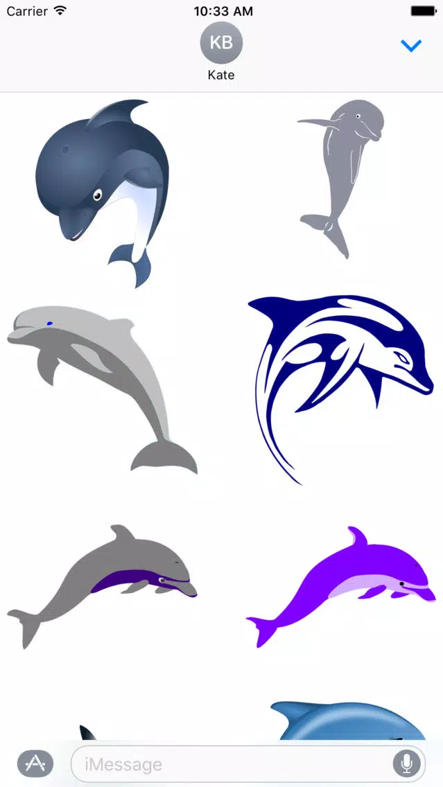 Dolphin Sticker Pack スクリーンショット