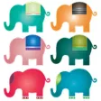Elephant Sticker Pack Elephant Sticker Pack