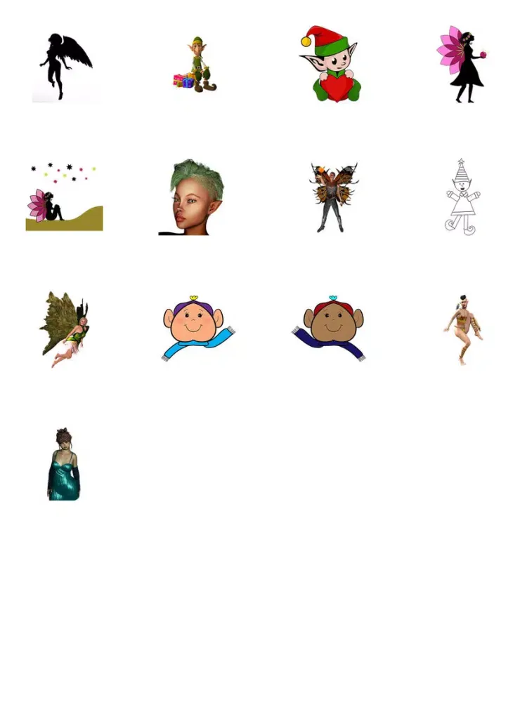 Tangkapan layar Elf Sticker Pack! iPad 