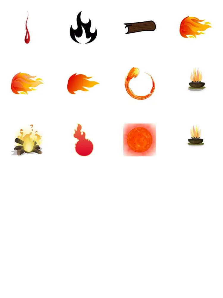 Fire Sticker Pack! iPad  Screenshots