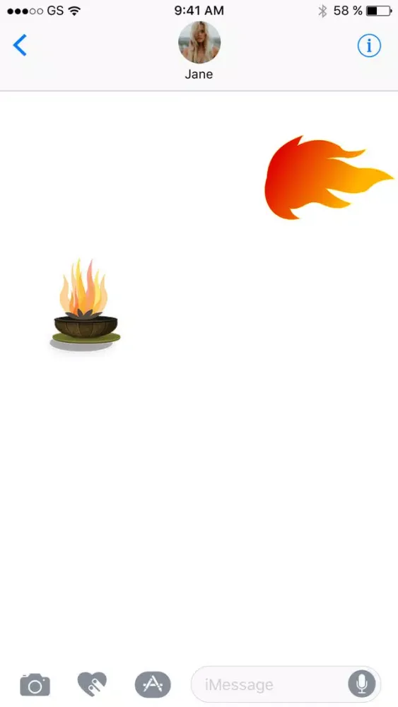 Fire Sticker Pack! Screenshots