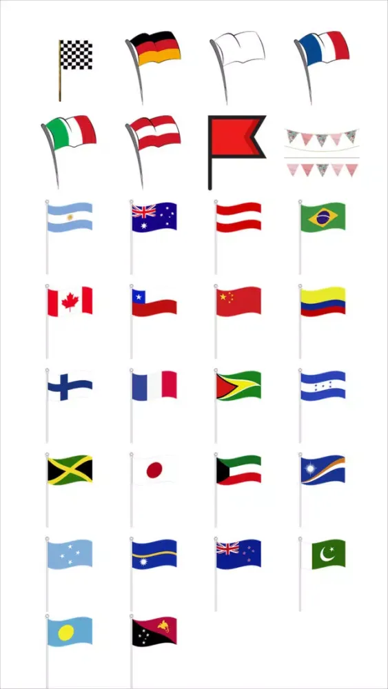 Flag Sticker Pack!應用截圖