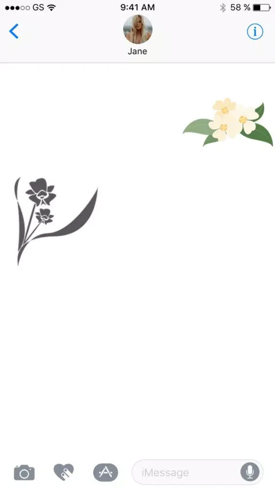 Flower Sticker Pack! スクリーンショット