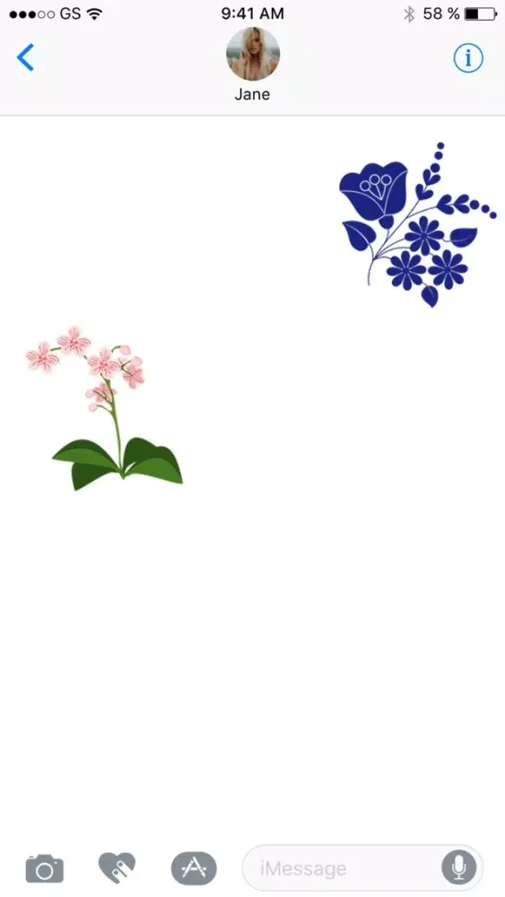 Flower Sticker Pack! スクリーンショット