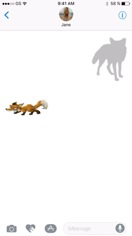 Fox Stickers!应用截图