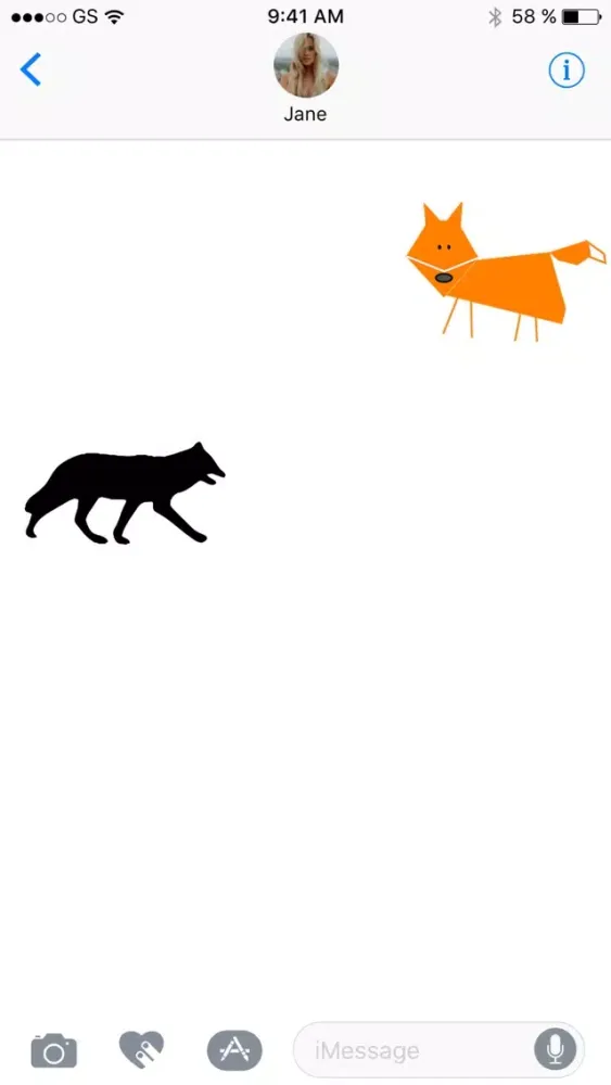 Fox Stickers!应用截图