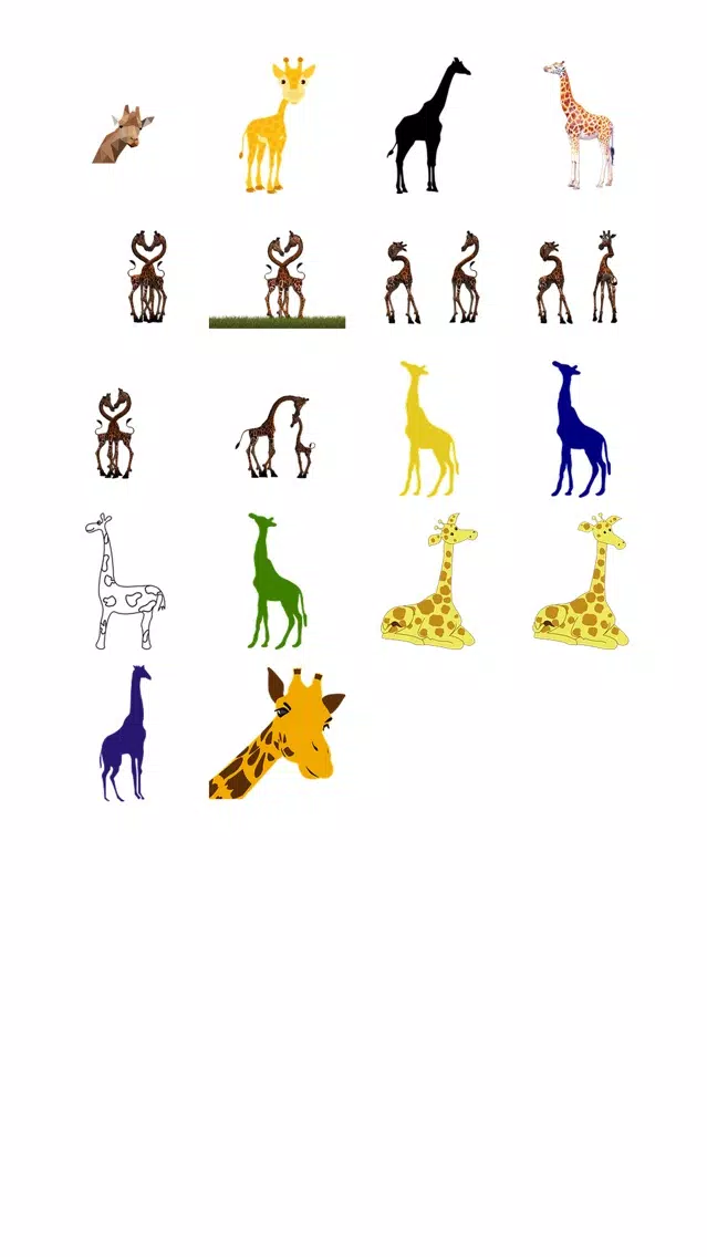 Giraffe Two Sticker Pack スクリーンショット