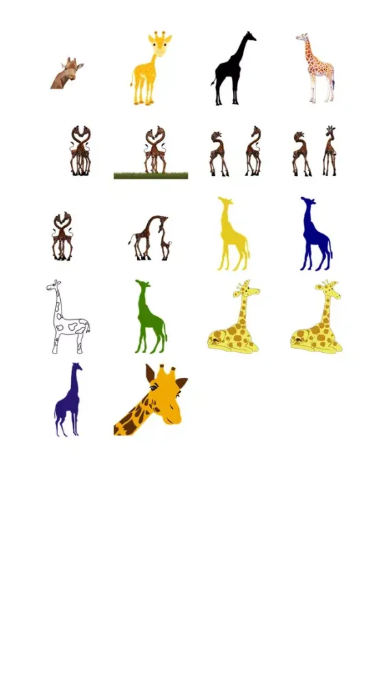 Screenshot di Giraffe Two Sticker Pack