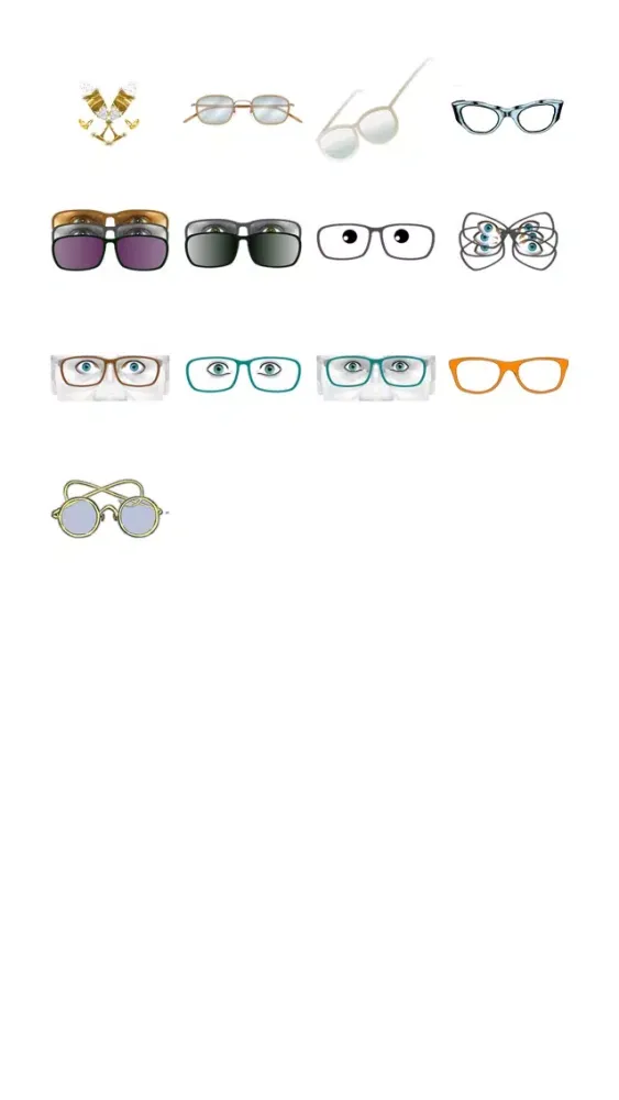 Glasses Sticker Pack 스크린샷
