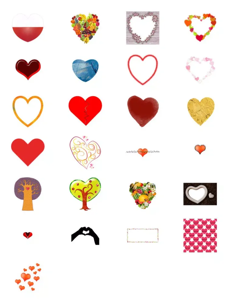 Captures d'écran de Hearts Sticker Pack! iPad 