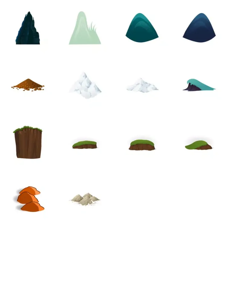 Hill Sticker Pack iPad  스크린샷