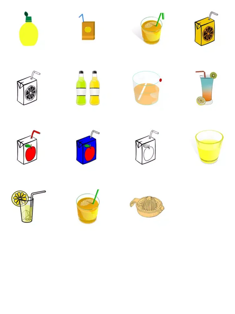 Tangkapan skrin Juice and More Juice Sticker Pack iPad 