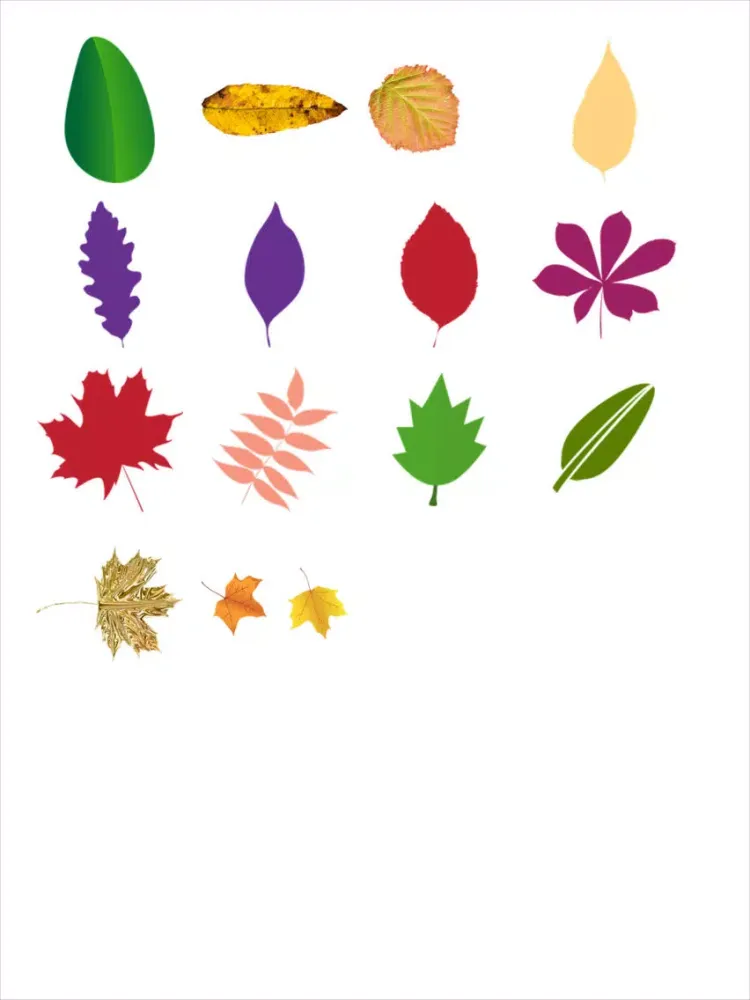 تصاویر Leaf Sticker Pack! iPad 