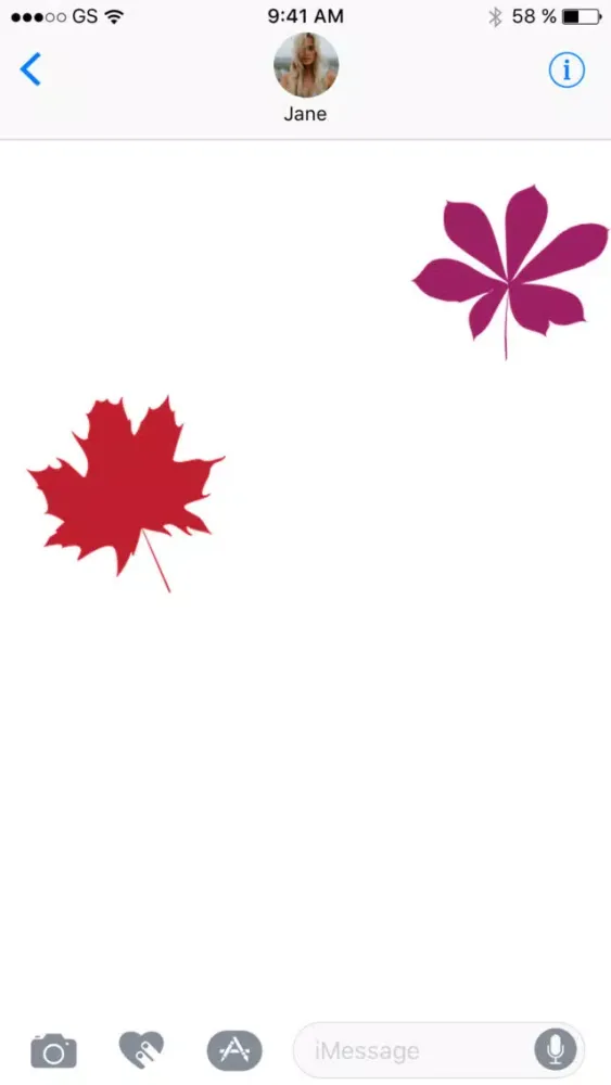 تصاویر Leaf Sticker Pack!