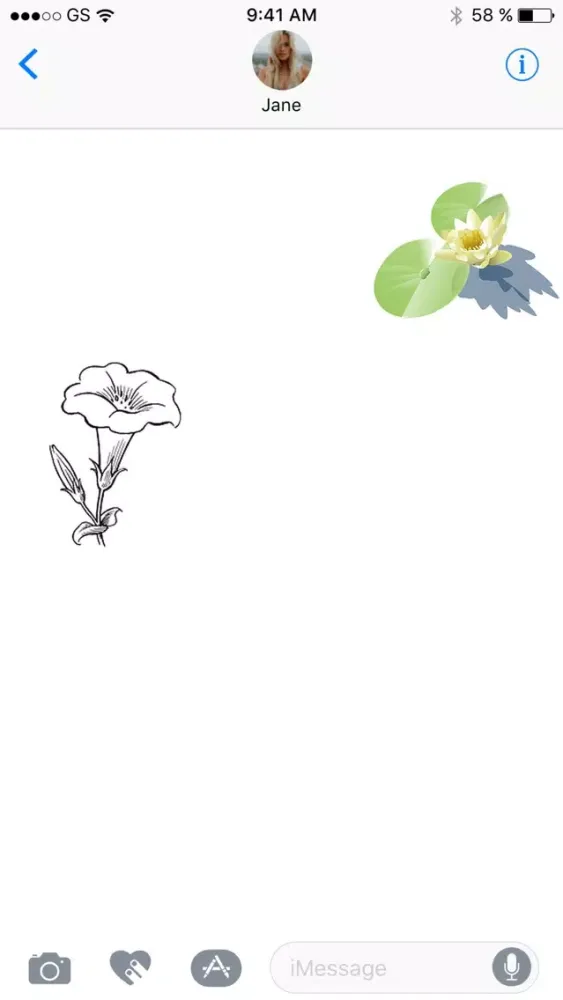 Lilies Sticker Pack應用截圖