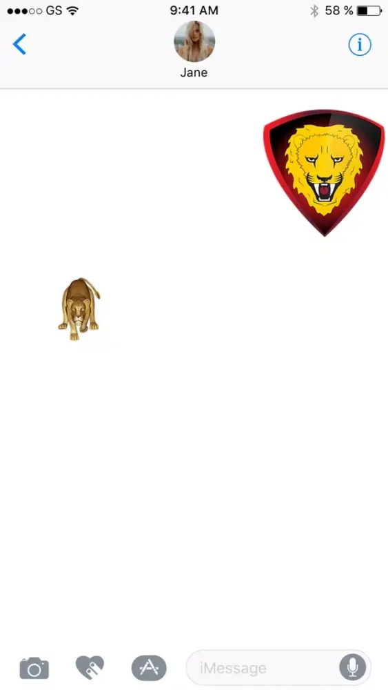 صور Lion Pack Sticker Pack