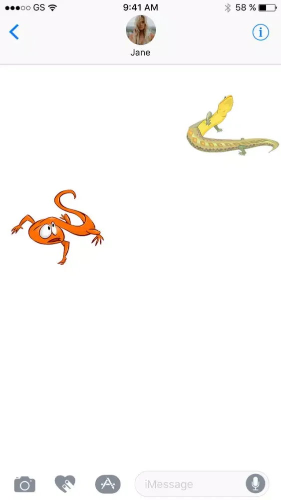 صور Lizards One Sticker Pack
