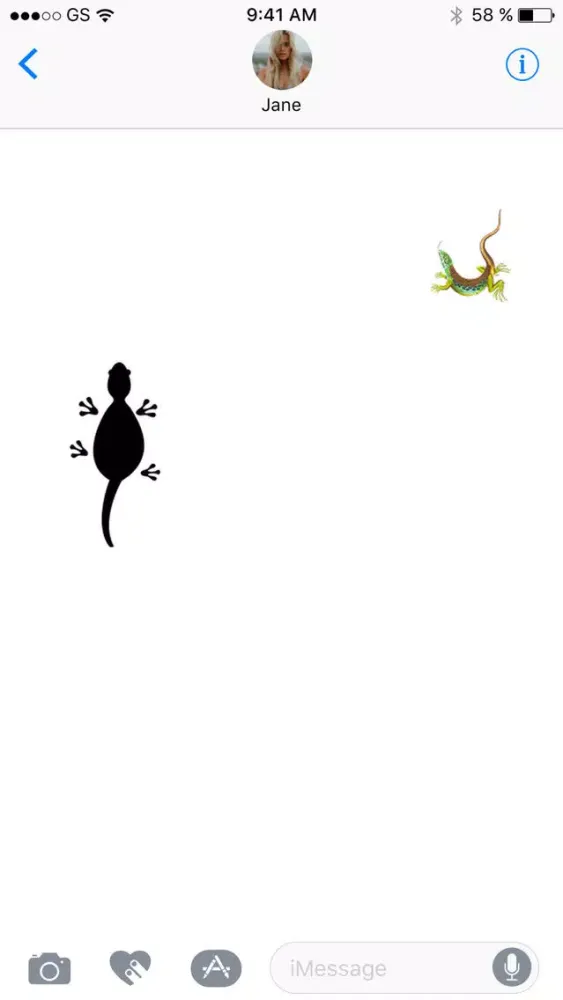 Lizards Two Sticker Pack應用截圖