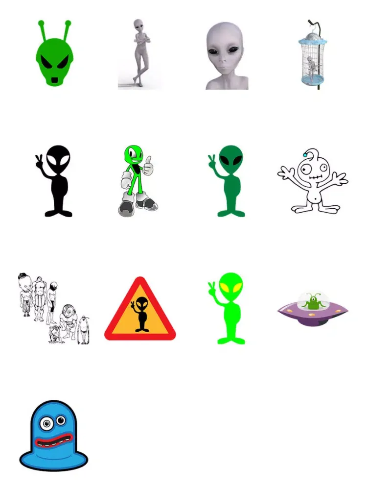 Captures d'écran de More Aliens Three Sticker Pack iPad 