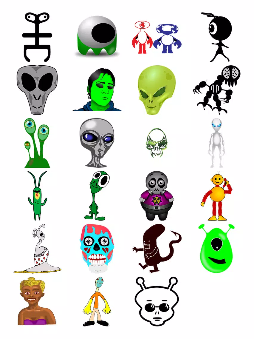 More Aliens Two Sticker Pack iPad  स्क्रीनशॉट