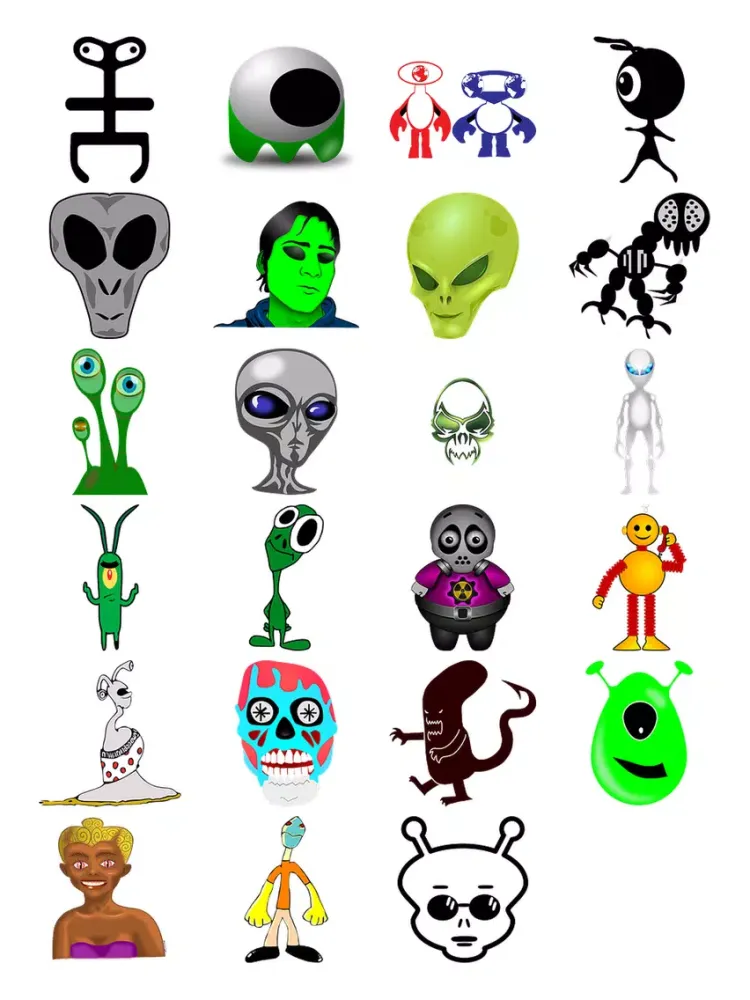 More Aliens Two Sticker Pack iPad  スクリーンショット