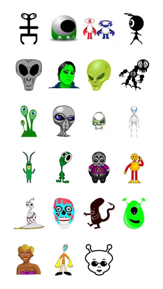 More Aliens Two Sticker Pack スクリーンショット