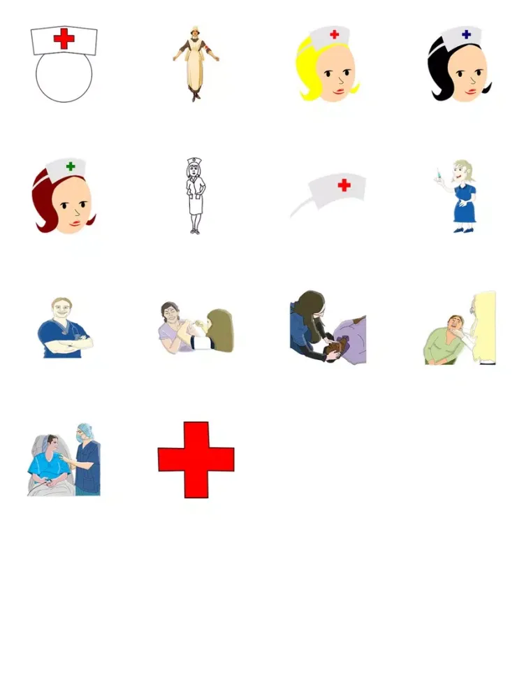 Captures d'écran de Nurse Sticker Pack iPad 