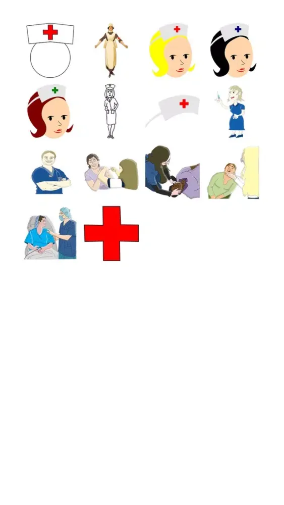 Captures d'écran de Nurse Sticker Pack