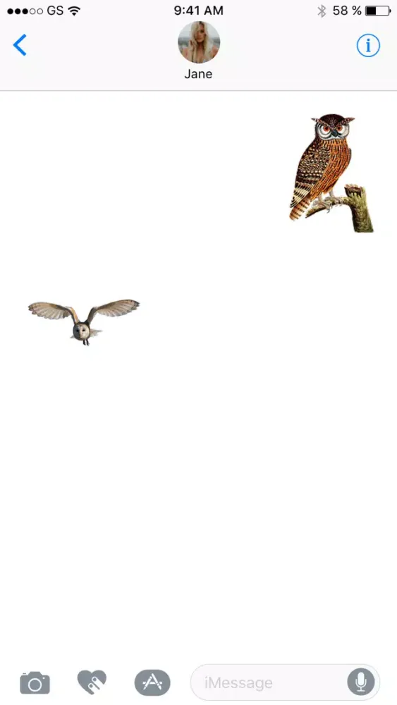 Owls Sticker Pack! Ekran Görüntüleri